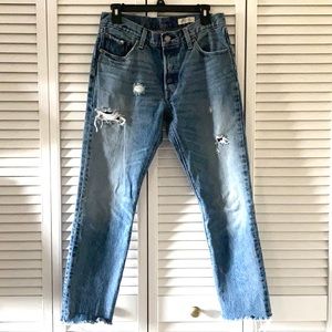 Levi's 501's -100% Cotton Japanese Denim ButtonFly